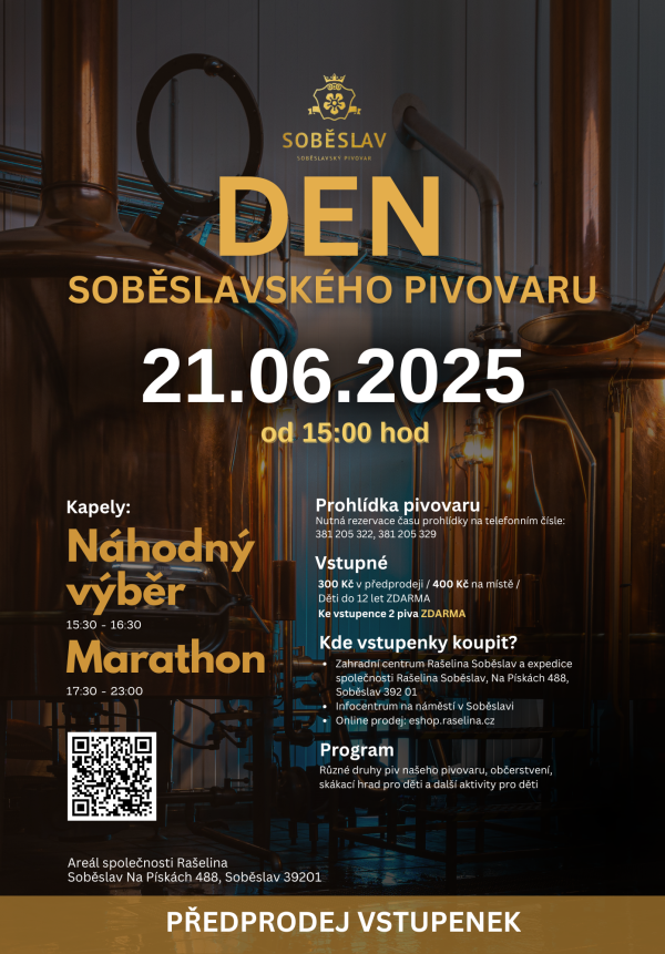 den sobslavskeho pivovaru 2025
